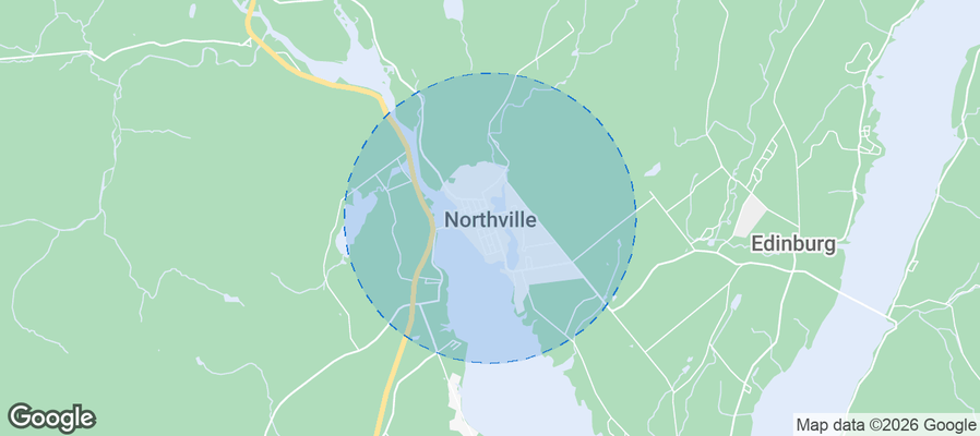 Northville Airbnb map